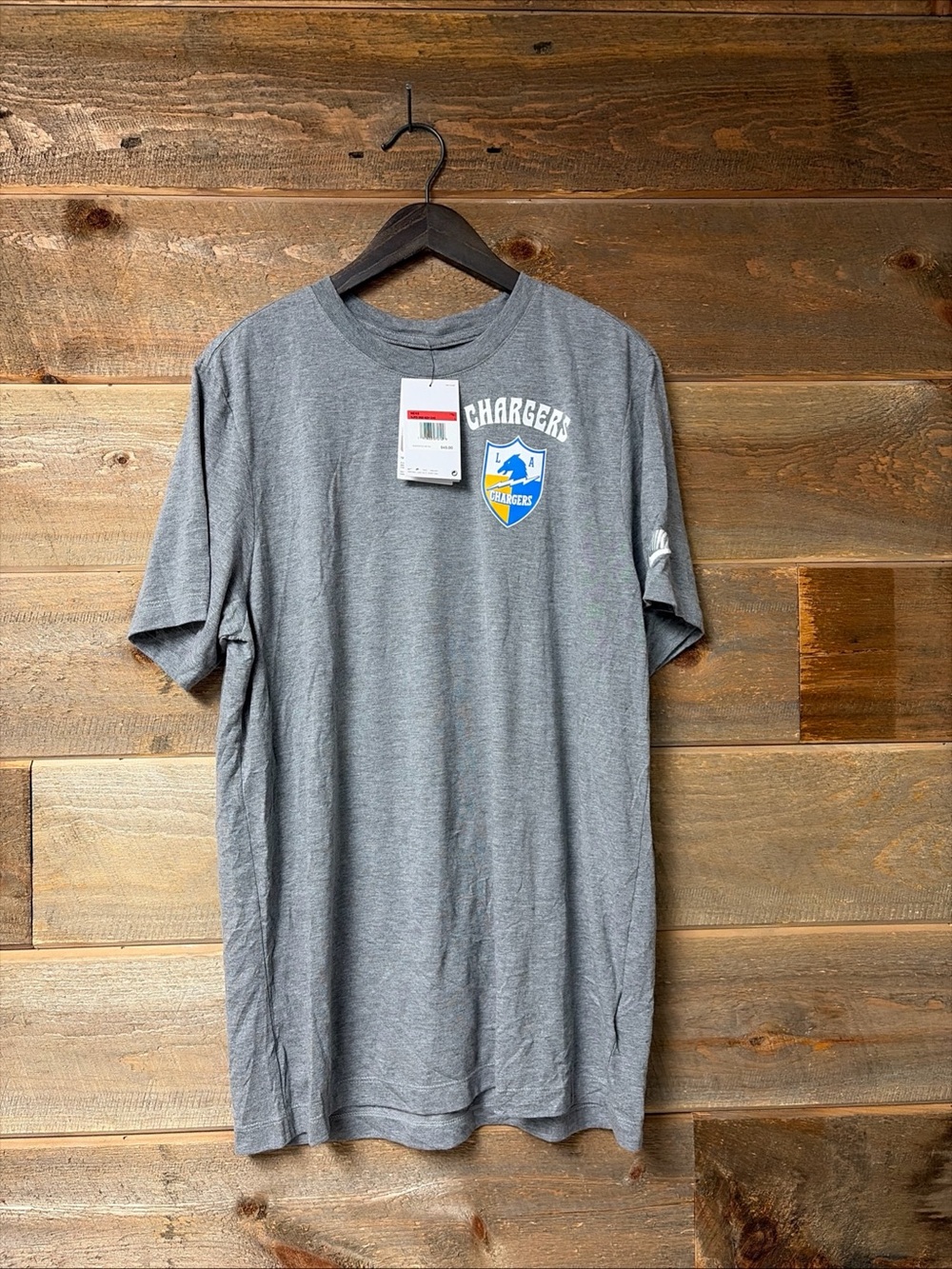 Los Angeles Chargers Nike NFL On Field Nike Tee Short Sleeve Shirt Men's L NWT